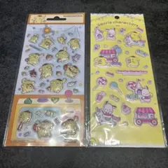 ポムポムプリン サンリオキャラクター シールセット　サンリオ　ぷっくりシール