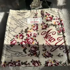 Orne 花柄保冷バッグ☻お値下げ‼️