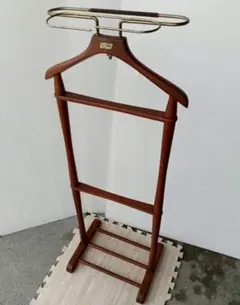 ☆昭和レトロ Najico木製バレットスタンド ハンガーラック ヴィンテージ☆のサムネイル