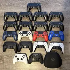 SONY Playstation PS4 PS5 XBOX コントローラ19点