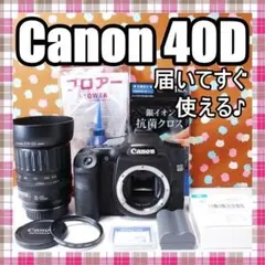 ✨届いてすぐ使える✨初心者おすすめ✨Canon 40D レンズセットのサムネイル