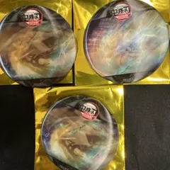 鬼滅の刃 無限城編 第三期 雷の呼吸 アニメーション 缶バッジ 3点セット