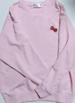 新品ハローキティ スウェット M ピンク　トレーナーSanrio