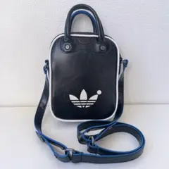 【美品】アディダス Blue Version ボウリングバッグ ミニショルダー
