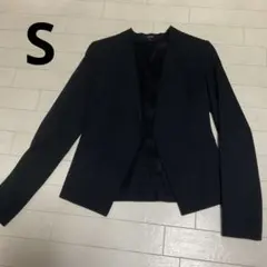 theory セオリーノーカラージャケット　ブラック00卒 入学