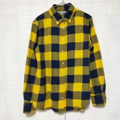 UNIQLO ユニクロ (M)　フランネルチェックシャツ レディース