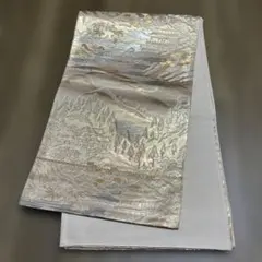 袋帯☆プラチナ箔 金色