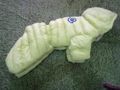 犬服 ダウンジャケット 4ＸＬ 明るい黄色　ライム　手足までダウン