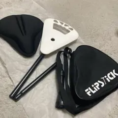 試着のみFLIPSTICK アウトドアチェア 低反発クッション付黒✖️白　英国製 2026年最新】フリップスティック 椅子の人気アイテム - メルカリ