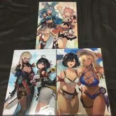 3枚セット未開封品 ユミアのアトリエ ユミア A4 クリアファイル ライザ