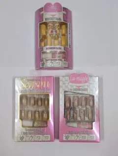 La-magie ラ マジィ ネイルチップ 3種類セット　未使用