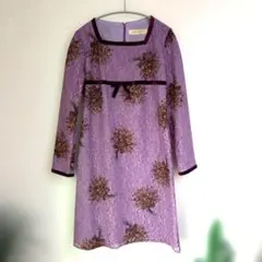 【希少】ケティワンピース　オールド ヴィンテージ 薔薇柄総レース　ピンクハウス