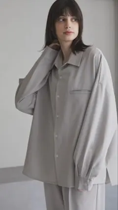 オーバーサイズシャツ Lサイズ cussil
