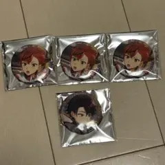 エリオス アキラ ブラッド 缶バッジ4個セット