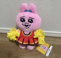 おぱんちゅうさぎ ぬいぐるみ ぽんぽん　おしゃれぬいぐるみ　チアリーダー