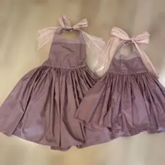 姉妹お揃いエプロン