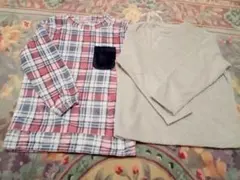 フリースパジャマ トップスのみ Mサイズ２着セット