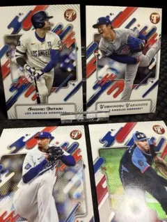 Topps Pristine大谷翔平 山本由伸 スネル フリーマンベースカード