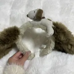 USJ ユニバ スヌーピーカチューシャ ぬいぐるみ付き