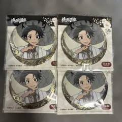 淀川真澄　桃源暗鬼　箔押し缶バッジ　まとめ売り　天使と悪魔