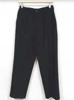 ユニクロ　タック　ワイドパンツ　Sサイズ　ブラック