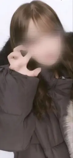 INGNI ファー付きダウンジャケット ブラック