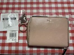 新品未使用　ジルスチュアートお財布　ピンク牛革のサムネイル