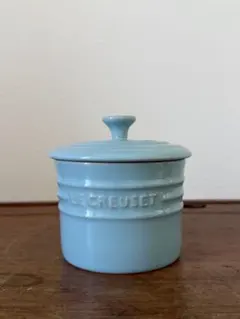 LE CREUSET スパイスジャー　キャニスター　保存容器　ライトブルーのサムネイル