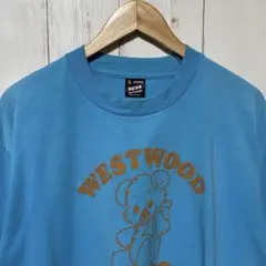 90s USA製 フルーツオブザルーム クマ くま 熊 ビンテージ Tシャツ