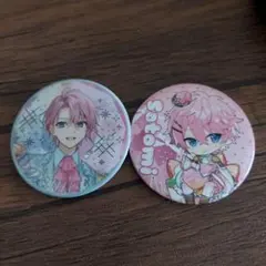 すとぷり9周年記念缶バッジ　さとみくん