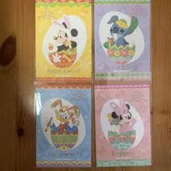 ディズニー イースター ワンダーランド 2010 ポストカード4枚セット