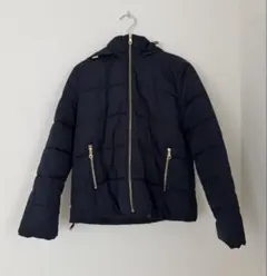 最終値下げ　GU　中綿ジャケット　ネイビー　L