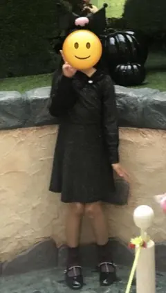 ZARA KIDSブラックドレス130cm ハロウィン