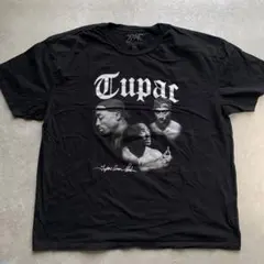 2PAC プリント Tシャツ ラップT ウエストコースト ブラック 2XL