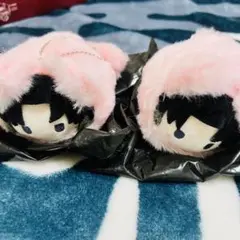 進撃の巨人　リヴァイ　はるにゃんこたぴぬい2体