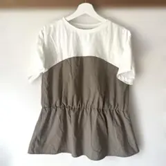 ビスチェ風　シャツ　Lサイズ