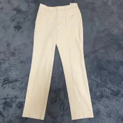 ユニクロ　ベージュ ストレートカジュアルパンツ