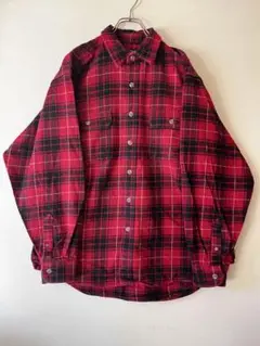 No.4992 FIELD & STREAMネルシャツ チェック 厚手 アメカジ