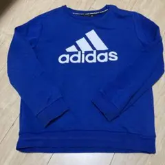 adidas 青 トレーナー 140