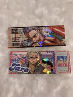 サカモトデイズ 朝倉シン ステッカー チケット ホロ 最強ジャンプ 6月