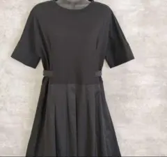 異素材 ロングワンピース