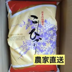 お米　コシヒカリ5kgのサムネイル