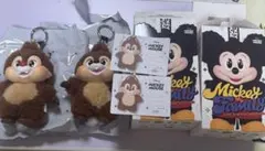 ミッキーファミリー Mickeyfamily チップ、デール 2つセット