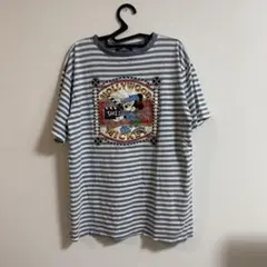 90s Tシャツ ディズニー ハリウッド ミッキー USA製 ヴィンテージ