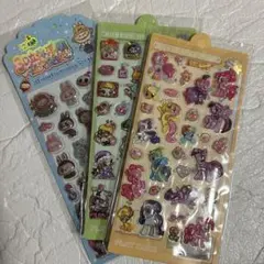 ラブブ　　モリー　ポニーシール　3枚セット
