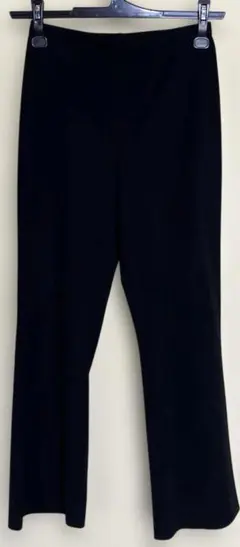 フレアパンツ黒