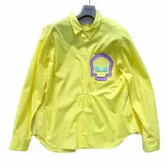 コムデギャルソンオムプリュス 17AW 長袖 スカル ドクロ オープンバックS