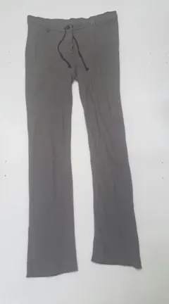 ジャンク品破れ有ANN DEMEULEMEESTER グレー パンツ 38のサムネイル