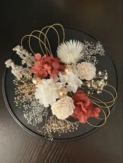 髪飾り　ドライフラワー　成人式