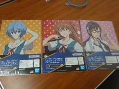 エヴァンゲリオン 一番くじ H賞 クリアファイル　レイ　アスカ　マリ